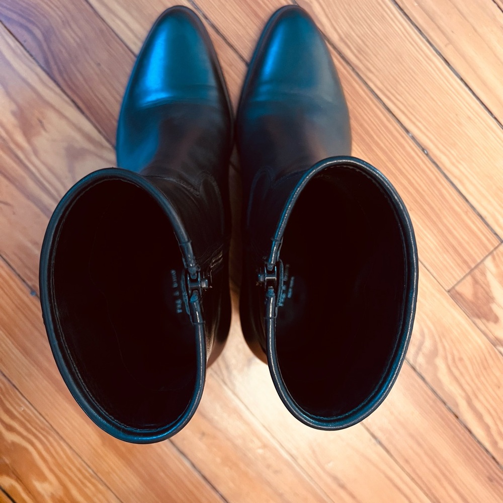 rag & bone Black Heeled Boots - Picture 10 of 10